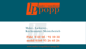 Maler & Vergolderei Lorenz Popp