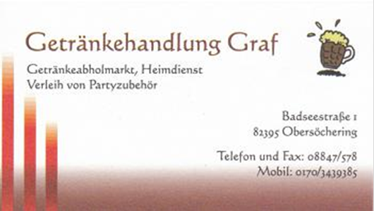 Getränkehandlung Graf - Obersöchering